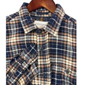 Denim &‎ Flower Ricky Singh Flannel Shirt Mens EU/USAL/MEX 42 Plaid Casual
